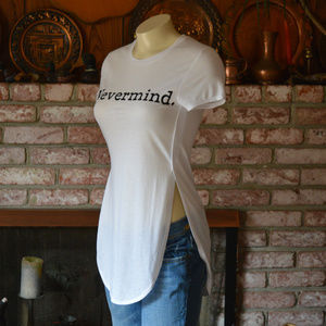 Freeze Nevermind Top Sleep Lazy Day Tshirt Top